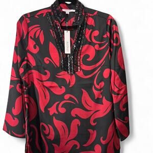 Nwt chicos embellished neck kurta